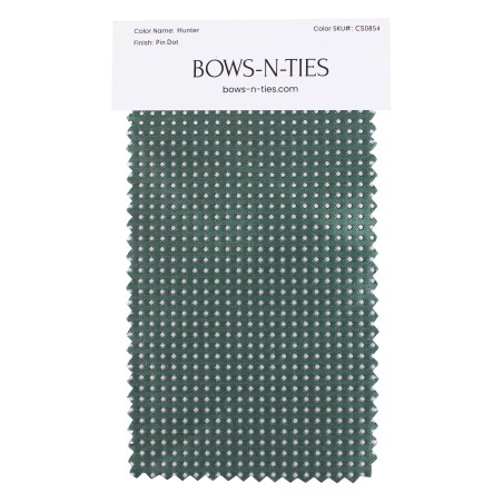 Pin Dot Fabric Swatch - Hunter