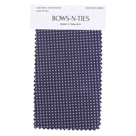 copy of Pin Dot Fabric Swatch - Dark Amethyst