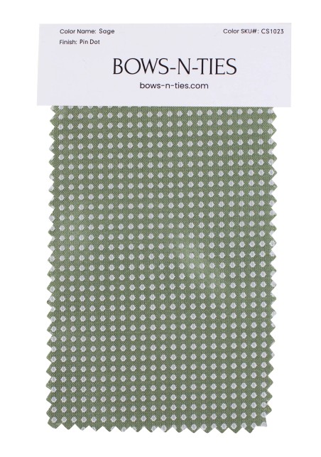 Pin Dot Fabric Swatch - Sage