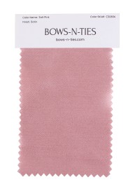 Satin Fabric Swatch - Soft Pink