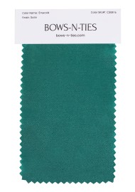 Satin Fabric Swatch - Emerald