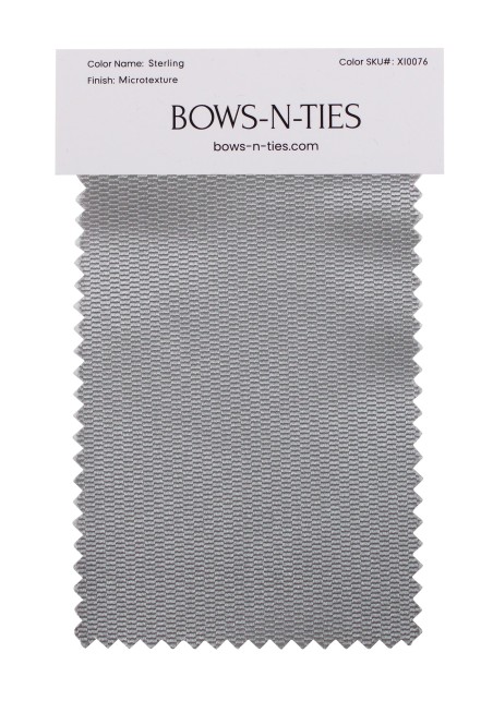 Micro Texture Fabric Swatch - Sterling