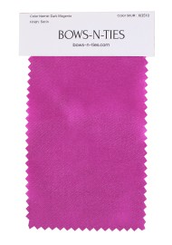 Satin Fabric Swatch - Dark Magenta