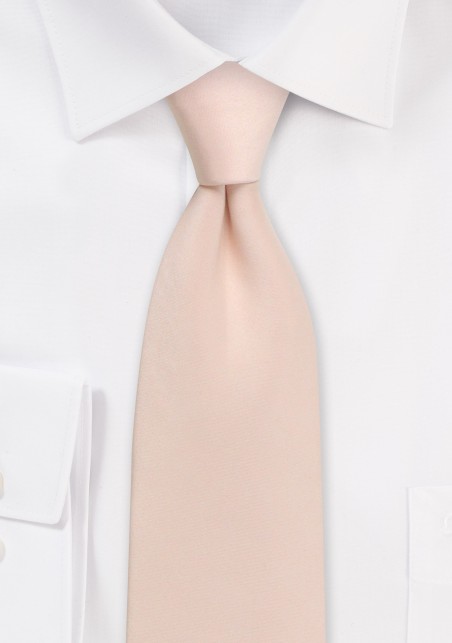 Antique Blush Satin Mens Tie