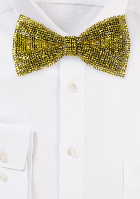 Golden Chrystal Bowtie