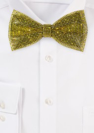Golden Chrystal Bowtie