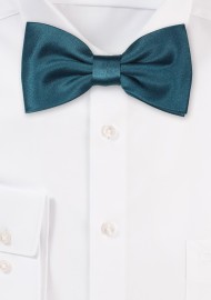 Solid Gem Colored Satin Bowtie