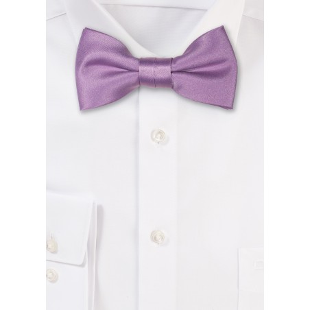 Satin Kids Bow Tie in Bouquet