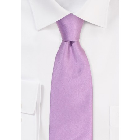 Extra Long Satin Tie in Bouquet