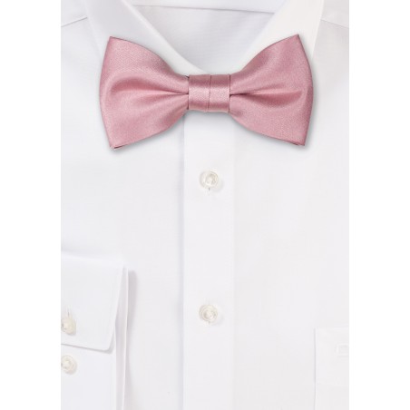 Satin Kids Bow Tie in Ballet