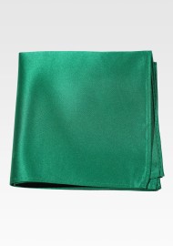 Solid Pocket Hanky in Emerald Green