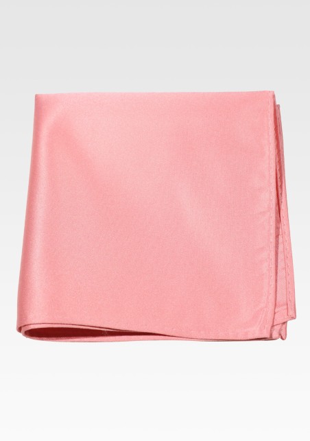 Solid Pocket Hanky in Bellini Pink