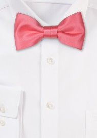 Satin Kids Bow Tie in Parfait