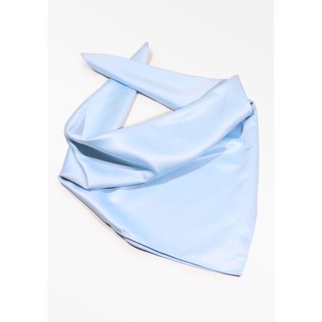 Elegant Ice Blue Women's Scarf