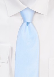 Kids Tie in Ice Blue