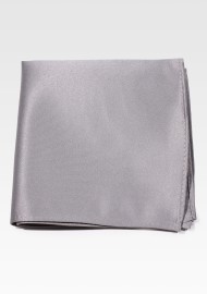 Solid Pocket Hanky in Sterling