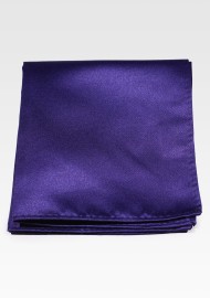 Solid Pocket Hanky in Purple Storm