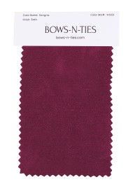 Satin Fabric Swatch - Sangria