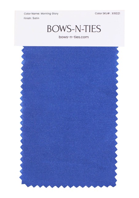Satin Fabric Swatch - Morning Glory