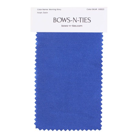 Satin Fabric Swatch - Morning Glory