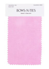 Satin Fabric Swatch - Pink
