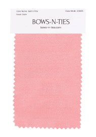 Satin Fabric Swatch - Bellini Pink
