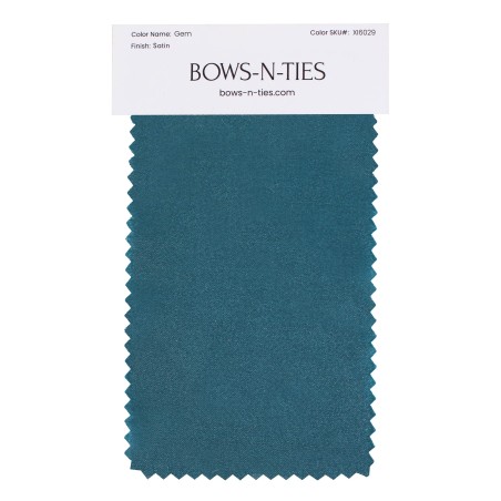 Satin Fabric Swatch - Gem