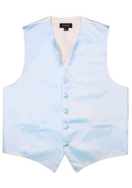 Kids Vest in Ice Blue