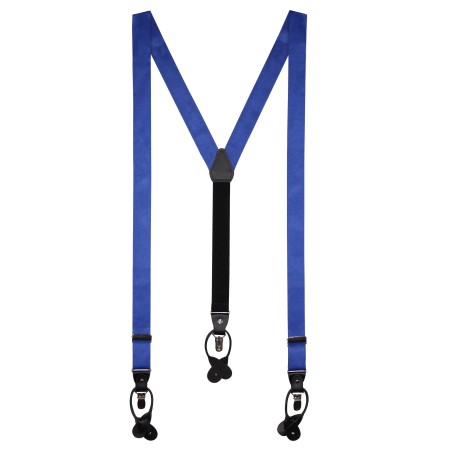 Morning Glory Blue Suspenders