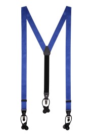 Morning Glory Blue Suspenders
