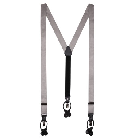 Sterling Satin Suspenders