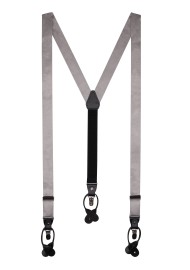 Sterling Satin Suspenders