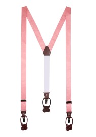 Suspenders in Bellini Pink