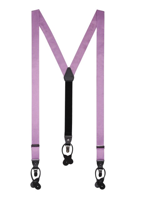 Satin Suspenders in Bouquet