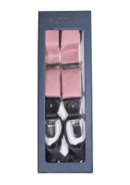 Quartz Pink Dress Suspenders in Box