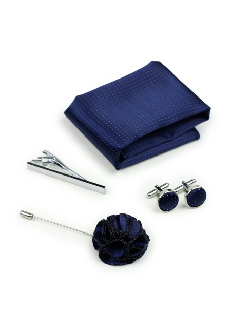 Dark Navy Groomsmen Accessories