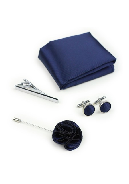 Navy Blue Groomsmen Accessories
