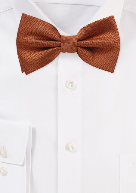 Burnt Orange Bowtie