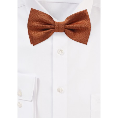 Burnt Orange Bowtie