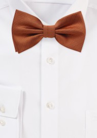 Burnt Orange Bowtie