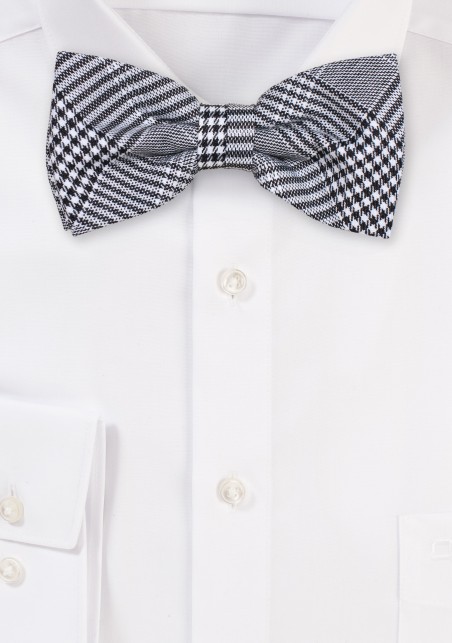 Price of Wales Check Bowtie