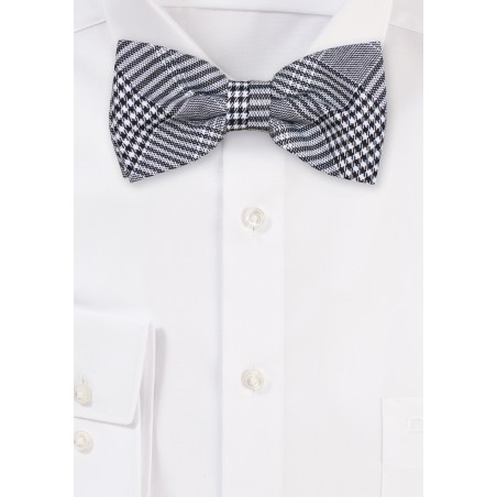 Price of Wales Check Bowtie