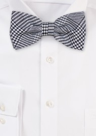 Price of Wales Check Bowtie