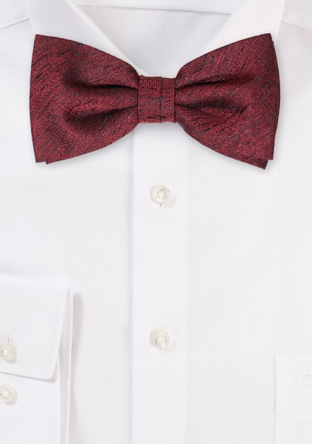 Cabernet Red Mens Bowtie