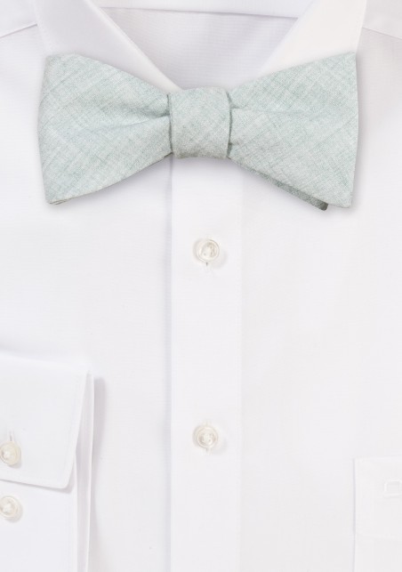 Cotton Bowtie in Sagebrush Green