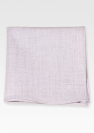 Cotton Pocket Square in Stone Gray