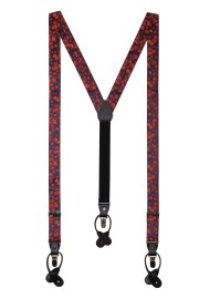 Cinnamon Spice Floral Dress Suspenders