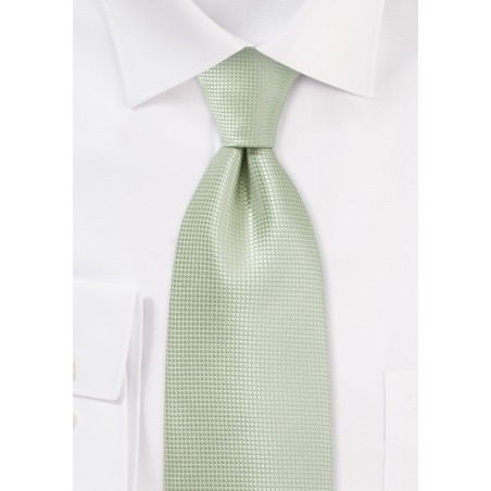 Solid Color Necktie in Meadow
