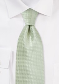 Solid Color Necktie in Meadow