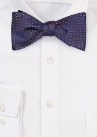 Tartan Silk Bowtie in Self-Tie Style